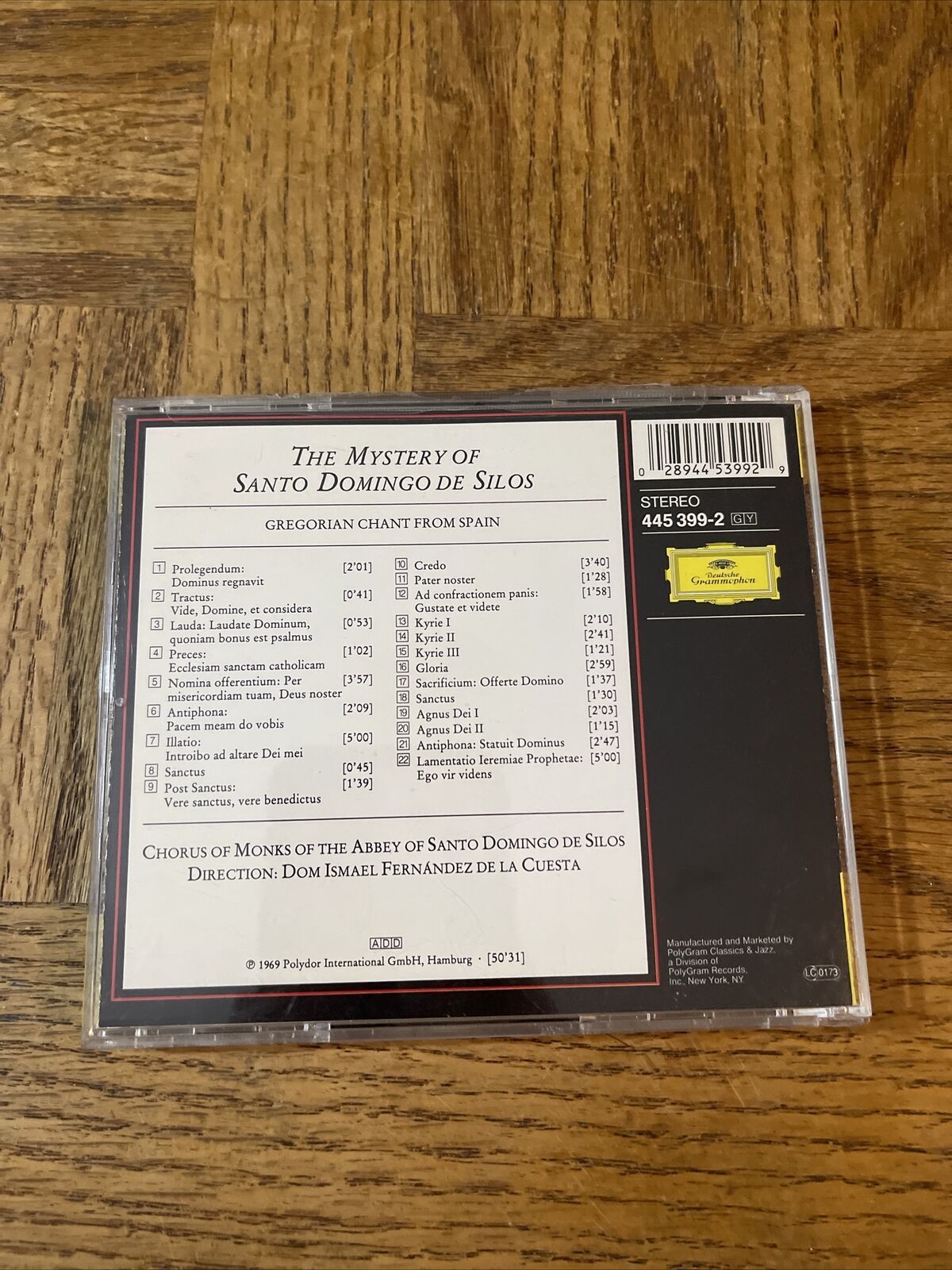 The Mystery Of Santo Domingo De Silos CD Item image 3