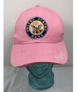 United States Navy Seal Baseball Adjustable Hat Pink - £6.78 GBP