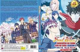 Anime Dvd~Food Wars!Shokugeki No Soma Season 5(1-13End)English Sub+Free Gift - £14.61 GBP