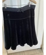 Lilly Pulitzer Black Velvet Skirt size Small - $42.53 CAD