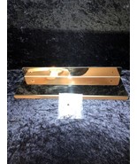 Modern Metal Gold Wall Shelf Heavy Duty Home Decor WT-936-G 16” Wide - $19.79