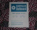 1971 Chrysler Hors-Bord 9.9 HP Parties Catalogue - £15.97 GBP