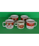Campbell Soup Cups-Vintage-5 pieces - $594.16 MXN