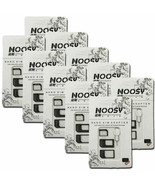 20 set Nano SIM Card to Micro Standard Adapter Adaptor Converter Set 4 in 1 - $183.71 MXN