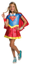 Rubie&#39;s Costume Kids DC Superhero Girls Deluxe Supergirl Costume, Small - £88.65 GBP
