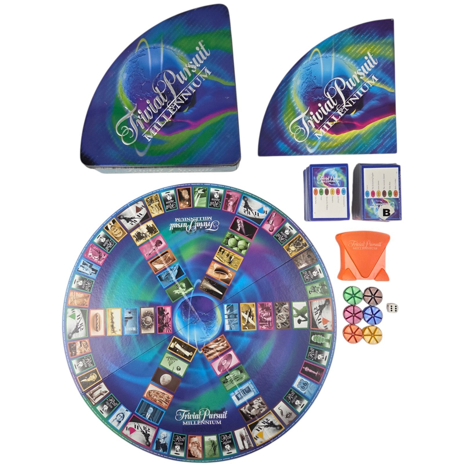 Trivial Pursuit Millennium Game Hasbro 1998 READ*** - $7.70
