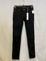 MSRP $245 VO Jeans Embellished Pocket Skinny Jeans Mid Rise Size 26 NWOT - £27.83 GBP