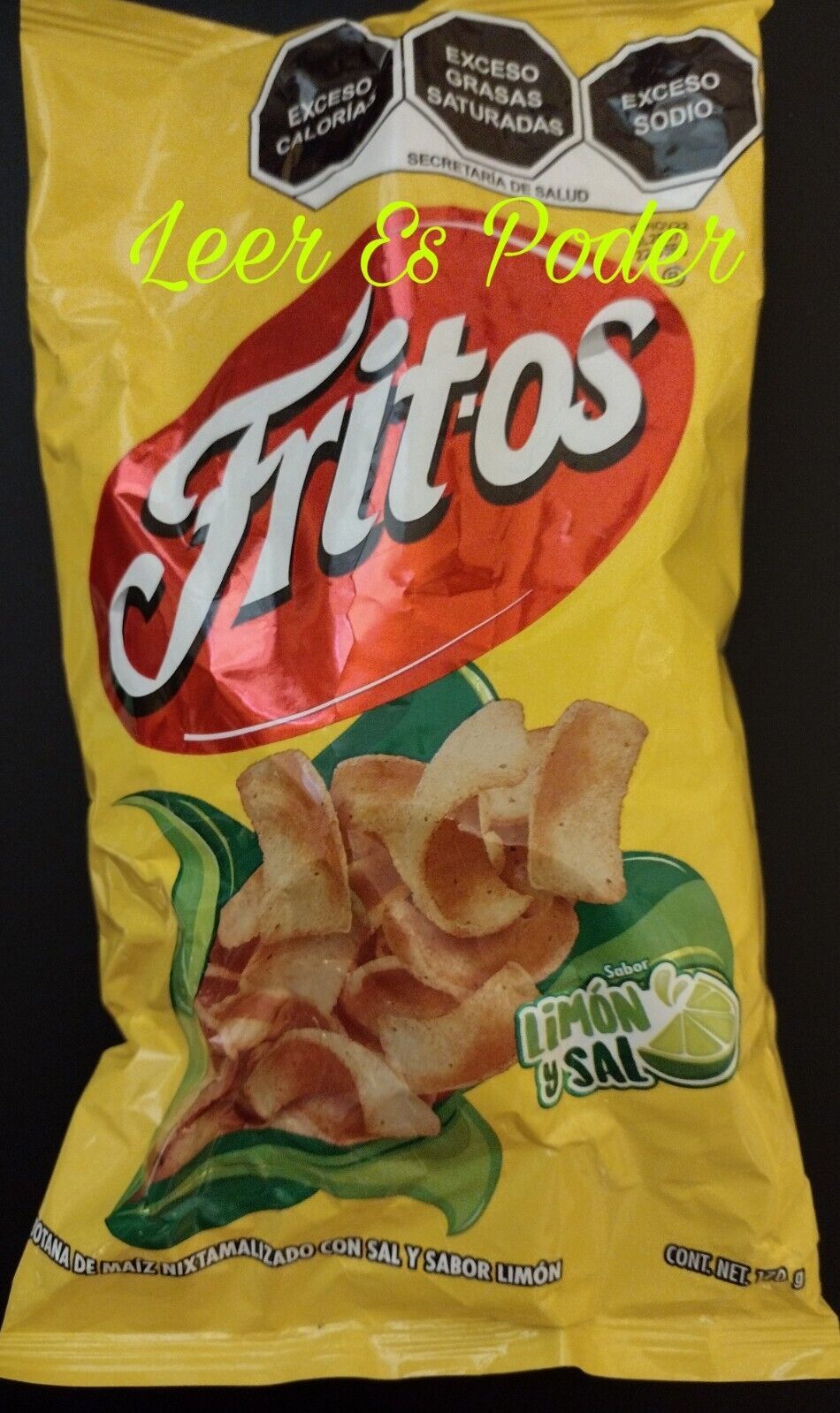SABRITAS FRITOS CORN CHIPS LIMON Y SAL - BIG BAG / BOLSA GRANDE 170g -FR... - $10.69