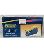 Powerseal SL7316 InLine 1” Single-Roll Table Top Tape Dispenser - $22.79