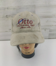 Otto Trucking Inc Mesa, Az Quality Headwear Tan Brown Beige Hat Baseball Cap OS - £11.56 GBP
