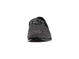Stacy Adams Men's Shoes Swagger Studded Slip On Black and Silver 25228-042 image 2
