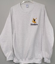 NFL Pittsburgh Steelers 1960&#39;s Logo Embroidered Sweatshirt S-5XL, LT-4XLT New - £27.08 GBP+