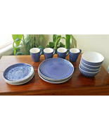 JCPenney Home Laurel 16-Piece Dinnerware Set Service For Four (NEW) - £78.99 GBP
