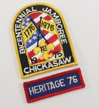 1975 Bicentennial Heritage Chickasaw Jamboree Boy Scouts of America BSA Patch - £9.37 GBP