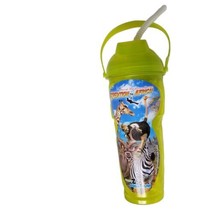 TOLEDO ZOO  Souvenir travel Cup with Lid, Handle, Straw Yellow Expedition Africa - £7.21 GBP