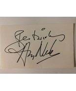 Dr Dolittle Anthony Newley signature cut - $50.00