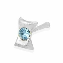 Artisan Crafted Elegant and Modern Look Sterling Silver Nose Rings Jewel... - $11.34