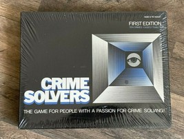 1986 Maruca Crime Solvers Game First Edition Cases 1-10, Nib, Nos - £14.38 GBP