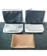 Glam Lot 5 Make Up Cosmetic Travel Case Bags ISPY Adrienne Vittadini - $9.89