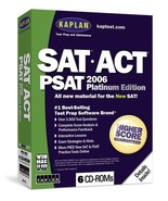 Kaplan SAT/ACT/PSAT 2006 Platinum (PC &amp; Mac) - $11.68 CAD
