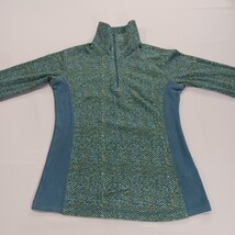 Columbia Arctic Air Half Zip Fleece XK1447 Womens Turquoise/Green Lightweight XS image 11