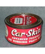 Vintage Car-Skin Advanced Formula Wax Advertising Can 1960&#39;s - $13.86