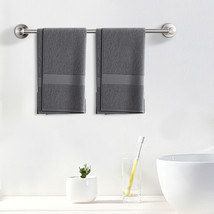16-27Inch Towel Shelf Wall-Mounted Cloths Holder Bar Scarf Hanger For Ba... - £24.77 GBP