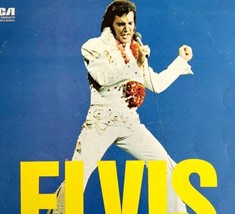 Elvis Presley 1973 Vintage Vinyl Record 33 12&quot; RCA 2LP Self Titled Double VRC3 - £30.16 GBP