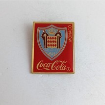 Vintage Coca-Cola Monaco Olympic Lapel Hat Pin - $12.38
