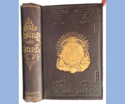 1886 Antique Odd Fellows 424pg Monitor Guide Emblems Ritual Illustrated - £136.23 GBP