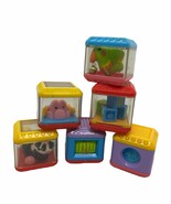 Fisher-Price Peek-A-Blocks Set of 6 Different Cubes - $11.52
