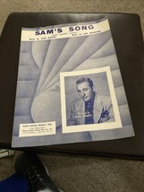 Sheet128 Sheet Music Sam&#39;s Song Bing Crosby by Jack Elliott and Lew Quadling - £3.68 GBP