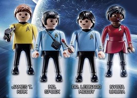 Star Trek - Mini Figures 4-pc Boxed Set by Playmobil - £20.20 GBP