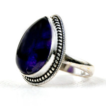925 Sterling Silver Amethyst Handmade Ring SZ H to Y Festive Gift RS-1022 - £35.58 GBP