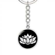 Lotus Flower v2 - Luxury Keychain - £23.94 GBP
