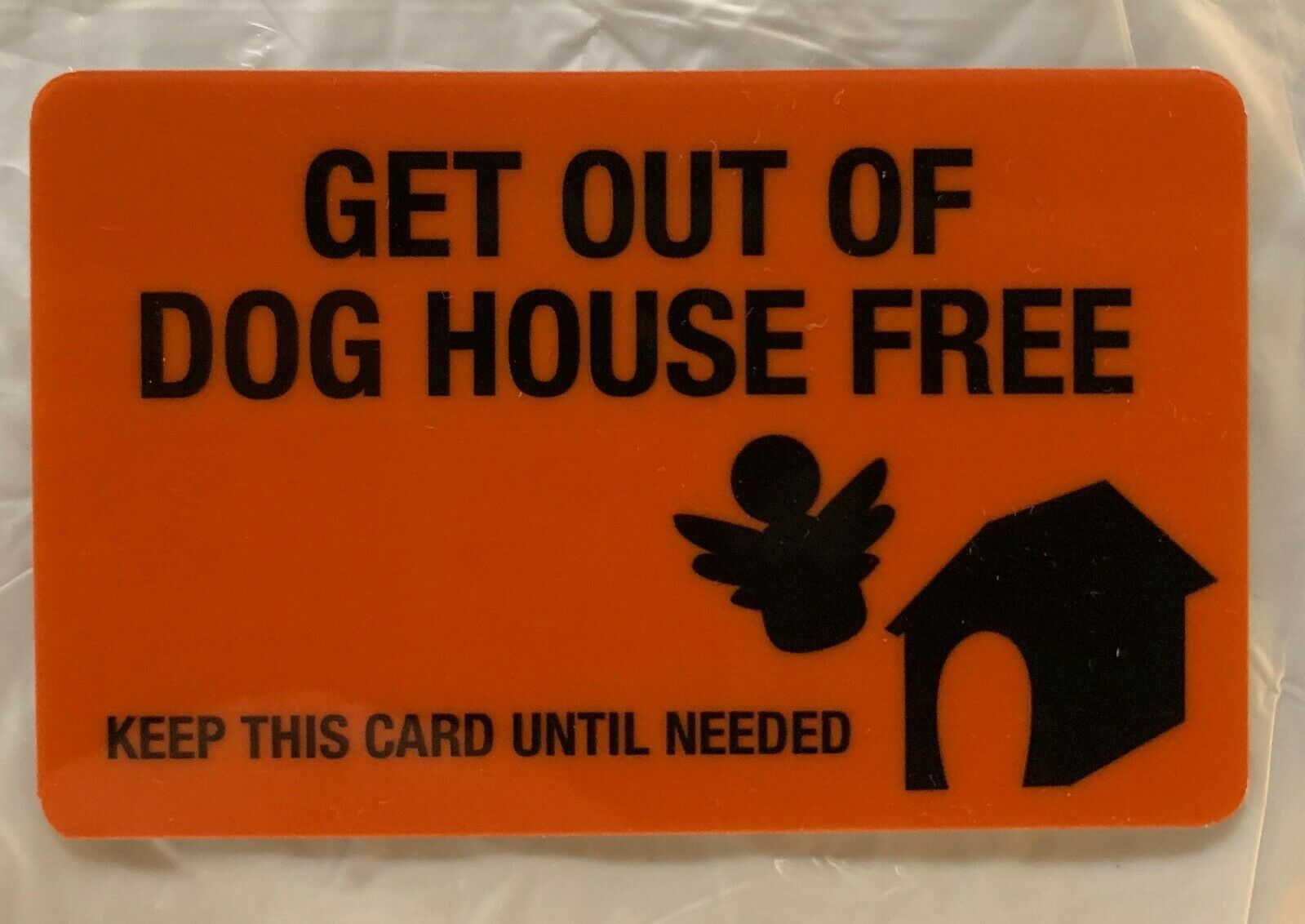 Get Out Of Dog House Free ID Joke Novelty ID License - $8.91