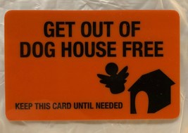 Get Out Of Dog House Free ID Joke Novelty ID License - £6.99 GBP