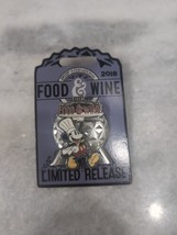 2018 EPCOT Food &amp; Wine Festival- Mickey Mouse- Disney Pin 129913 Limited Release - £19.90 GBP