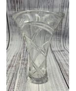 Vintage Marquis Vase By WaterFord Crystal 7” Germany Lead Trillium - £27.61 GBP