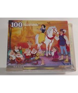 Golden Walt Disney Snow White 100 Piece Puzzle W/Coloring Book &amp; Book SE... - £11.76 GBP