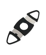Mantello Black Plastic Guillotine Cigar Cutter Cut Up To 52-Ring Gauge B... - $131.32 MXN