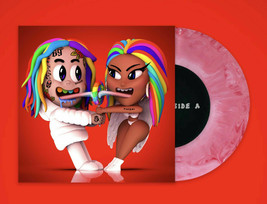 6ix9ine Nicki Minaj Trollz 7 inch Vinyl Limited Red Marble 7&quot; Record - £19.61 GBP
