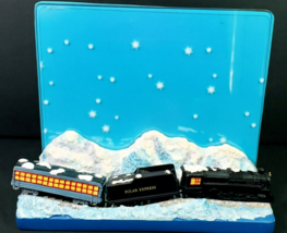 TM &amp; Warner Bros Hallmark Polar Express Christmas Train Card or Picture ... - £21.68 GBP