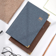 Thick 384 Pages Fabric Cover Vintage Journal A5 Notebook Paper Writing D... - $35.99