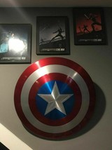 Captain America Shield - Metal Prop Replica - Screen Accurate - 1:1 Scale - £136.75 GBP