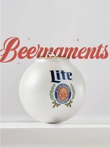 Miller Lite Beernament Holiday Limited Edition Christmas Ornament SET OF 6 - £57.06 GBP