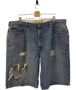 Levi&#39;s 569 Loose Straight Distressed Denim Shorts Size 42 Blue Vintage S... - €19,52 EUR