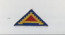 Vintage WWII WW2 US Army 7th Army Seven Steps Patch - £7.88 GBP