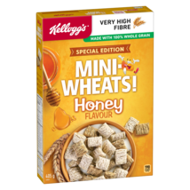 2 Boxes of  Mini-Wheats Honey Flavored Cereal -Special Edition- 405g Each - £23.60 GBP