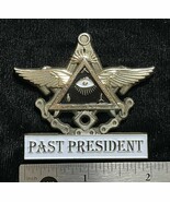 Widows Sons Masonic Riders &quot;Winged Pyramid&quot; Past Chapter President Offic... - $367.33 MXN